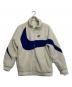 NIKE（ナイキ）の古着「リバーシブルフリースジャケット」｜ホワイト×ぶる