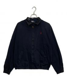 POLO RALPH LAUREN（ポロ・ラルフローレン）の古着「スイングトップ」｜ネイビー