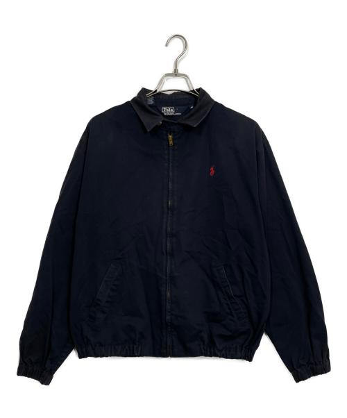 POLO RALPH LAUREN（ポロ・ラルフローレン）POLO RALPH LAUREN (ポロ・ラルフローレン) スイングトップ ネイビー サイズ:Mの古着・服飾アイテム
