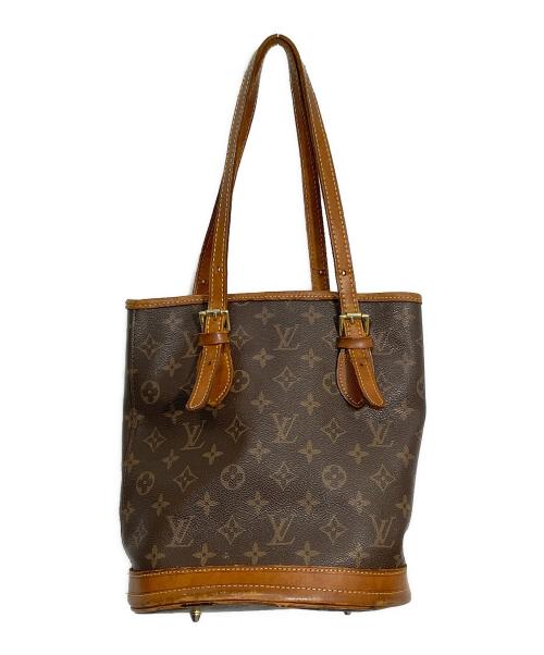 LOUIS VUITTON（ルイ ヴィトン）LOUIS VUITTON (ルイ ヴィトン) ハンドバッグ ブラウンの古着・服飾アイテム