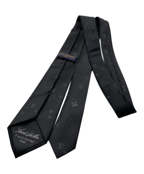 LOUIS VUITTON（ルイ ヴィトン）LOUIS VUITTON (ルイ ヴィトン) ネクタイ・LV スターリーナイト 7CM ブラック サイズ:無しの古着・服飾アイテム