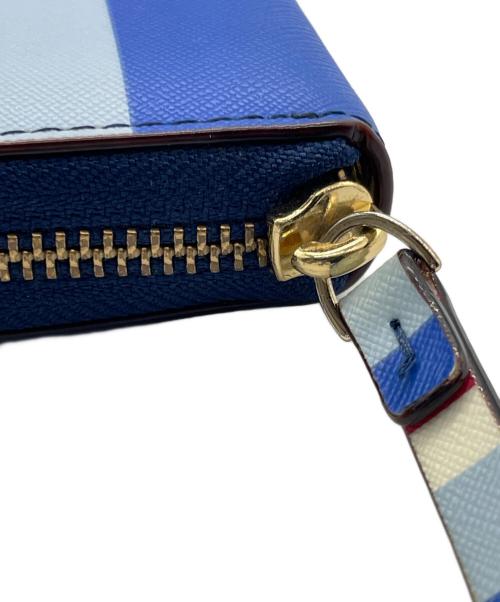 Kate Spade（ケイトスペード）Kate Spade (ケイトスペード) 長財布 ブルーの古着・服飾アイテム