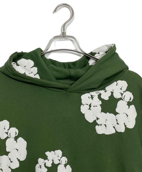 Denim Tears（デニムティアーズ）Denim Tears (デニムティアーズ) パーカー グリーン サイズ:XLの古着・服飾アイテム