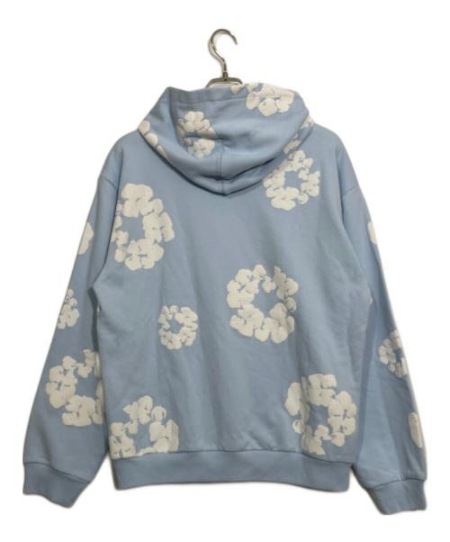 Denim Tears（デニムティアーズ）Denim Tears (デニムティアーズ) パーカー スカイブルー サイズ:Lの古着・服飾アイテム