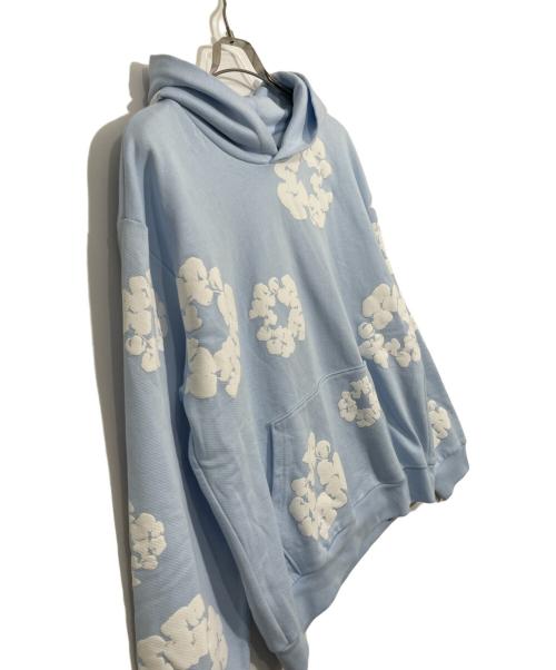 Denim Tears（デニムティアーズ）Denim Tears (デニムティアーズ) パーカー スカイブルー サイズ:Lの古着・服飾アイテム
