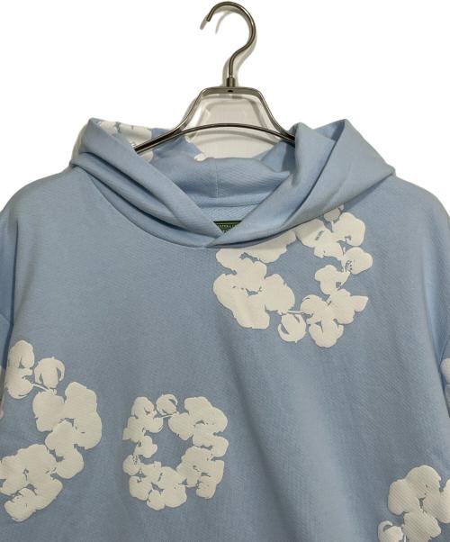 Denim Tears（デニムティアーズ）Denim Tears (デニムティアーズ) パーカー スカイブルー サイズ:Lの古着・服飾アイテム