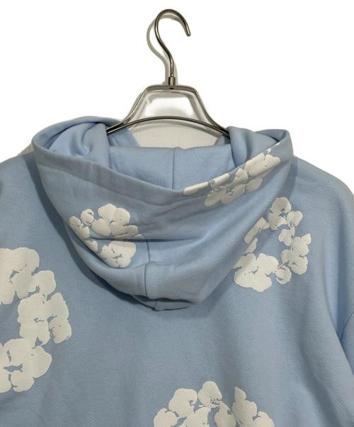 Denim Tears（デニムティアーズ）Denim Tears (デニムティアーズ) パーカー スカイブルー サイズ:Lの古着・服飾アイテム