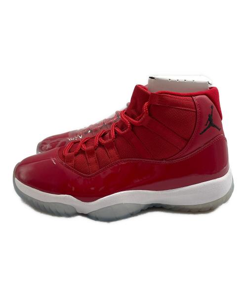 NIKE（ナイキ）NIKE (ナイキ) Air Jordan 11 Retro レッド サイズ:26.5の古着・服飾アイテム