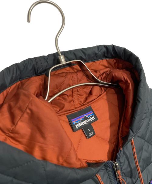 Patagonia（パタゴニア）Patagonia (パタゴニア) フード付ダウンジャケット ネイビー サイズ:Lの古着・服飾アイテム