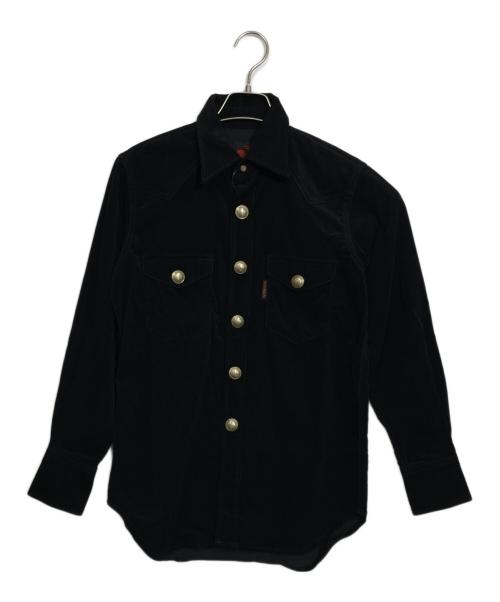 RED MOON（レッドムーン）RED MOON (レッドムーン) ウエスタンシャツ ブラック サイズ:36の古着・服飾アイテム