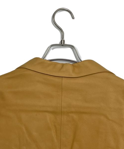 RED MOON（レッドムーン）RED MOON (レッドムーン) レザージャケット カーキ サイズ:40の古着・服飾アイテム
