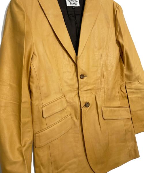 RED MOON（レッドムーン）RED MOON (レッドムーン) レザージャケット カーキ サイズ:40の古着・服飾アイテム