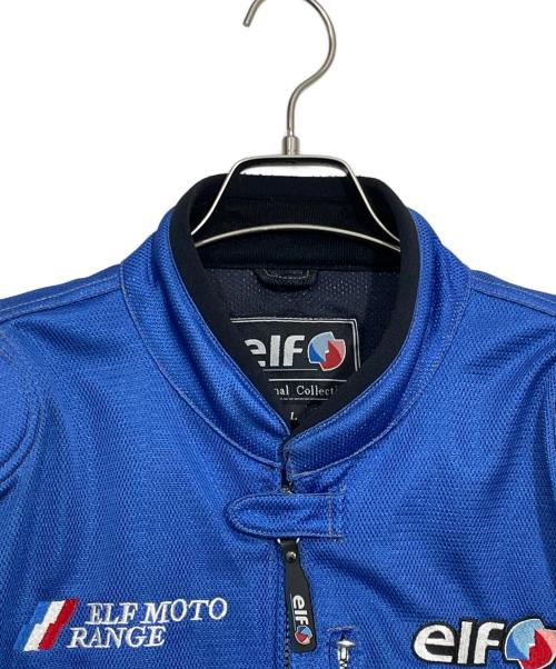 elf（エルフ）elf (エルフ) メッシュプロテクタージャケット ブルー サイズ:Lの古着・服飾アイテム