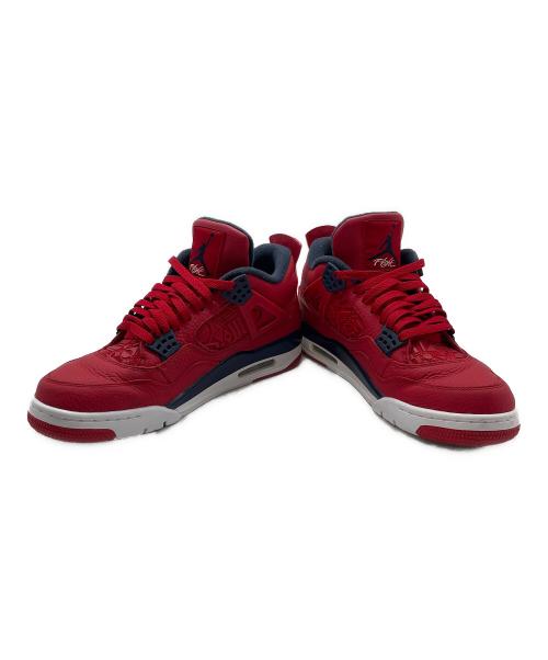 NIKE（ナイキ）NIKE (ナイキ) AIR JORDAN 4 RETRO SE レッド サイズ:29の古着・服飾アイテム
