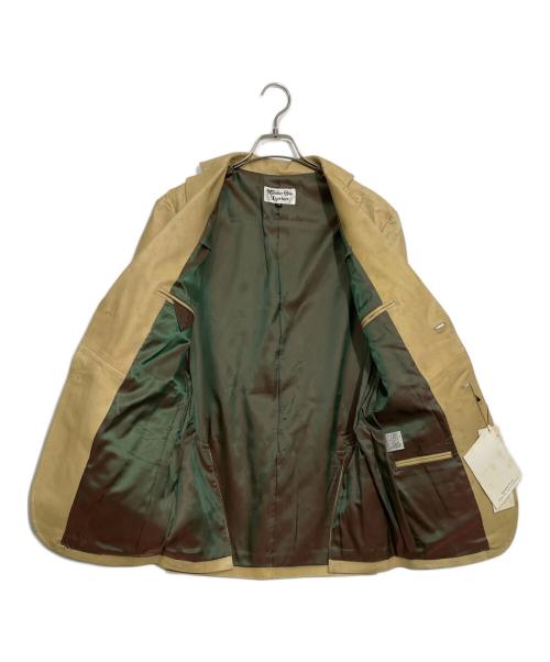 RED MOON（レッドムーン）RED MOON (レッドムーン) レザーテーラードジャケット ベージュ サイズ:38の古着・服飾アイテム