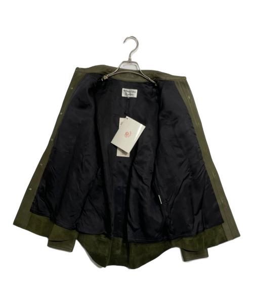 RED MOON（レッドムーン）RED MOON (レッドムーン) レザージャケット オリーブ サイズ:38の古着・服飾アイテム