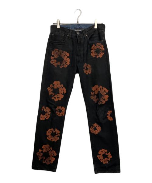 LEVI'S（リーバイス）LEVI'S (リーバイス) Denim Tears (デニムティアーズ) ジーンズ ブラック サイズ:W28　L30の古着・服飾アイテム