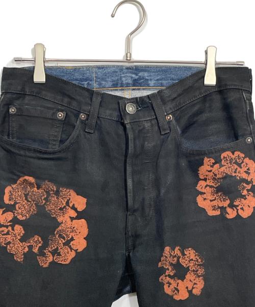 LEVI'S（リーバイス）LEVI'S (リーバイス) Denim Tears (デニムティアーズ) ジーンズ ブラック サイズ:W28　L30の古着・服飾アイテム