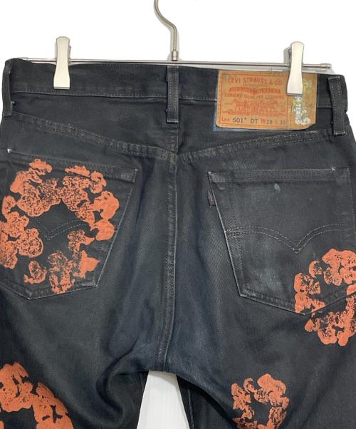 LEVI'S（リーバイス）LEVI'S (リーバイス) Denim Tears (デニムティアーズ) ジーンズ ブラック サイズ:W28　L30の古着・服飾アイテム