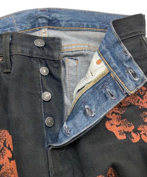 LEVI'S（リーバイス）LEVI'S (リーバイス) Denim Tears (デニムティアーズ) ジーンズ ブラック サイズ:W28　L30の古着・服飾アイテム