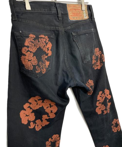 LEVI'S（リーバイス）LEVI'S (リーバイス) Denim Tears (デニムティアーズ) ジーンズ ブラック サイズ:W28　L30の古着・服飾アイテム