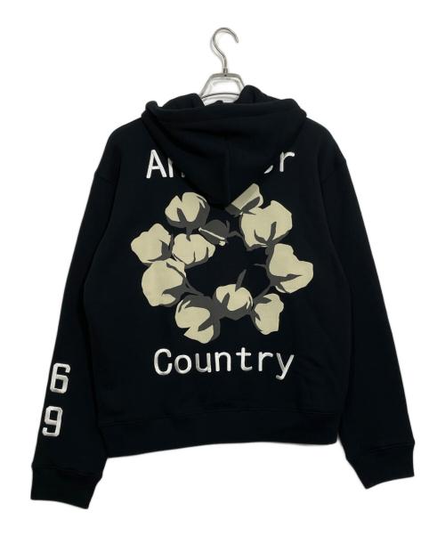 Denim Tears（デニムティアーズ）Denim Tears (デニムティアーズ) パーカー ブラック サイズ:XLの古着・服飾アイテム