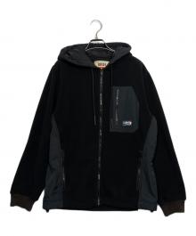 DIESEL（ディーゼル）の古着「ジップパーカー」｜ブラック