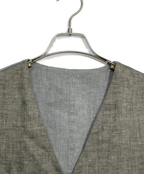 PAPAS（パパス）PAPAS (パパス) ベスト グレー サイズ:XLの古着・服飾アイテム