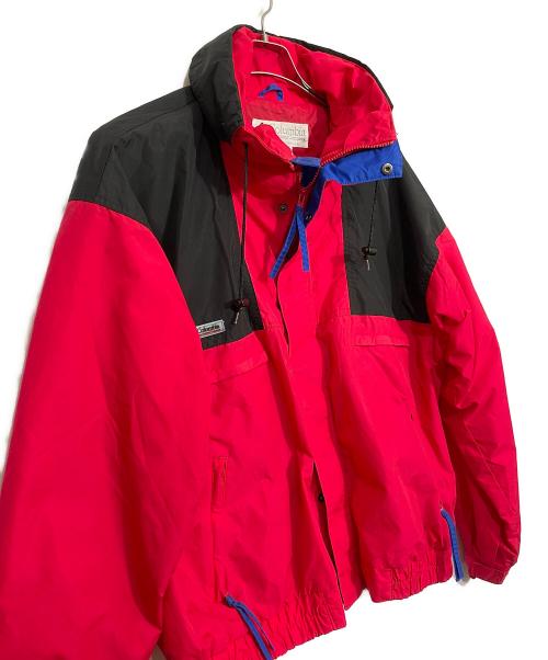 Columbia（コロンビア）Columbia (コロンビア) ナイロンジャケット レッド サイズ:XLの古着・服飾アイテム