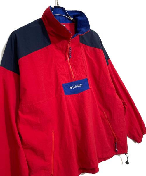 Columbia（コロンビア）Columbia (コロンビア) ナイロンジャケット レッド サイズ:3Lの古着・服飾アイテム