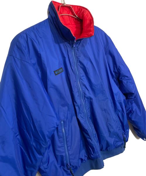 Columbia（コロンビア）Columbia (コロンビア) リバーシブルナイロンジャケット ブルー×レッド サイズ:XLの古着・服飾アイテム