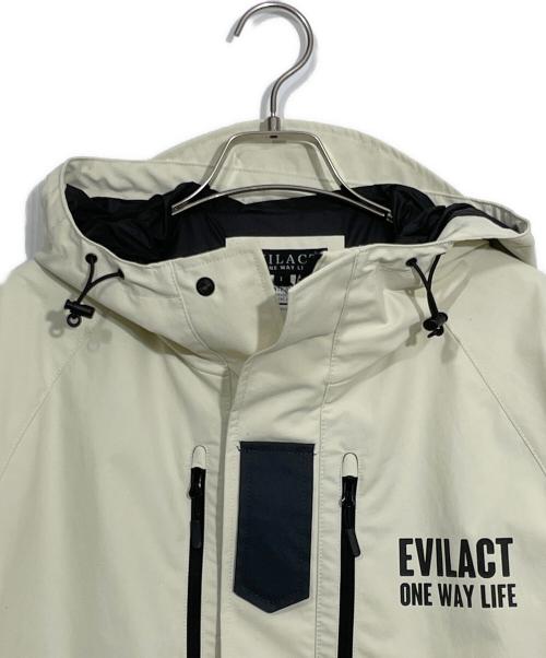 EVILACT（イーヴルアクト）EVILACT (イーヴルアクト) ジャケット ホワイト サイズ:Lの古着・服飾アイテム