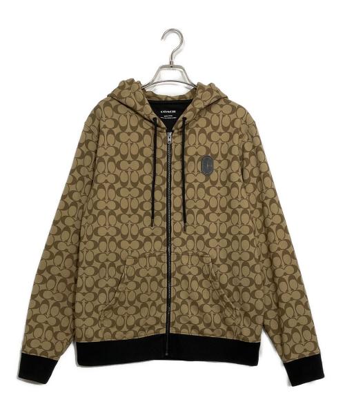 COACH（コーチ）COACH (コーチ) ジップパーカー サイズ:Mの古着・服飾アイテム