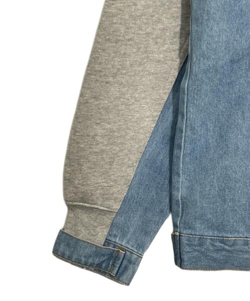 adidas（アディダス）adidas (アディダス) デニムジャケット スカイブルー サイズ:XSの古着・服飾アイテム