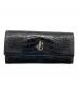 JIMMY CHOO（ジミーチュウ）の古着「長財布」｜ブラック