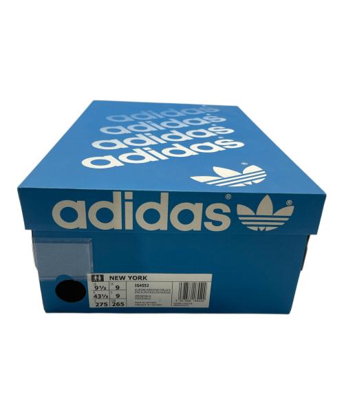 adidas（アディダス）adidas (アディダス) ローカットスニーカー グレー×ネイビー サイズ:27.5の古着・服飾アイテム