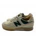 NEW BALANCE (ニューバランス) the apartment (ジ アパートメント) スニーカー ベージュ×グリーン サイズ:27.5：20000円