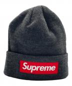 SUPREME×New Eraシュプリーム×ニューエラ）の古着「ニット帽」｜グレー