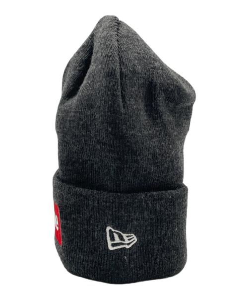 SUPREME（シュプリーム）SUPREME (シュプリーム) New Era (ニューエラ) ニット帽 グレーの古着・服飾アイテム