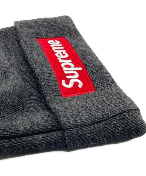 SUPREME（シュプリーム）SUPREME (シュプリーム) New Era (ニューエラ) ニット帽 グレーの古着・服飾アイテム