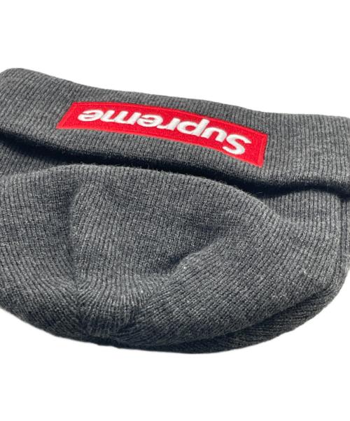 SUPREME（シュプリーム）SUPREME (シュプリーム) New Era (ニューエラ) ニット帽 グレーの古着・服飾アイテム