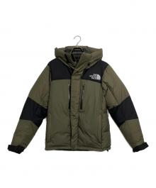 THE NORTH FACE（ザ ノース フェイス）の古着「ダウンジャケット」｜オリーブ×ブラック