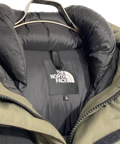 THE NORTH FACE（ザ ノース フェイス）THE NORTH FACE (ザ ノース フェイス) ダウンジャケット オリーブ×ブラック サイズ:Lの古着・服飾アイテム