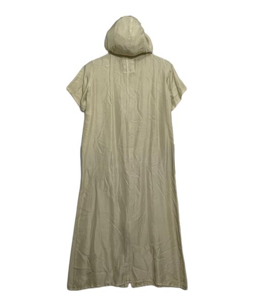 Y's（ワイズ）Y's (ワイズ) ロングジップナイロンパーカー ベージュ サイズ:3の古着・服飾アイテム