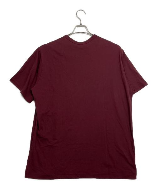 Yohji Yamamoto pour homme（ヨウジヤマモト プールオム）Yohji Yamamoto pour homme (ヨウジヤマモト プールオム) アルティマ天竺半袖Tシャツ ボルドー サイズ:3の古着・服飾アイテム