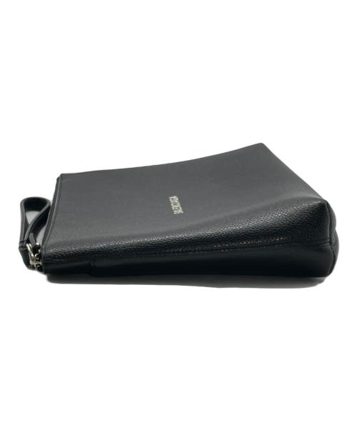 BALENCIAGA（バレンシアガ）BALENCIAGA (バレンシアガ) クラッチバッグ ブラックの古着・服飾アイテム
