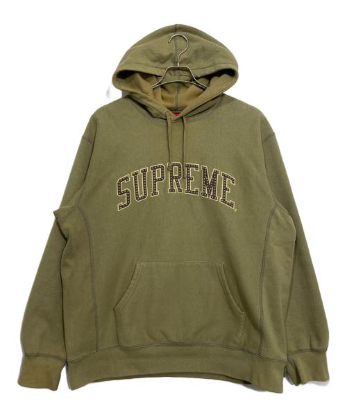 SUPREME（シュプリーム）SUPREME (シュプリーム) プルオーバーパーカー グリーン サイズ:Lの古着・服飾アイテム