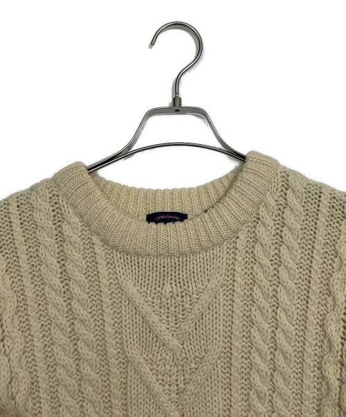 Allen Solly（アレンソリー）Allen Solly (アレンソリー) ウールニット アイボリー サイズ:Mの古着・服飾アイテム