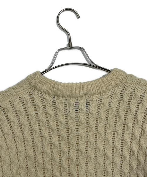 Allen Solly（アレンソリー）Allen Solly (アレンソリー) ウールニット アイボリー サイズ:Mの古着・服飾アイテム