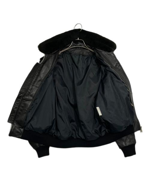 NO BRAND（ノーブランド）NO BRAND (ノーブランド) ブルゾン ブラック サイズ:Mの古着・服飾アイテム